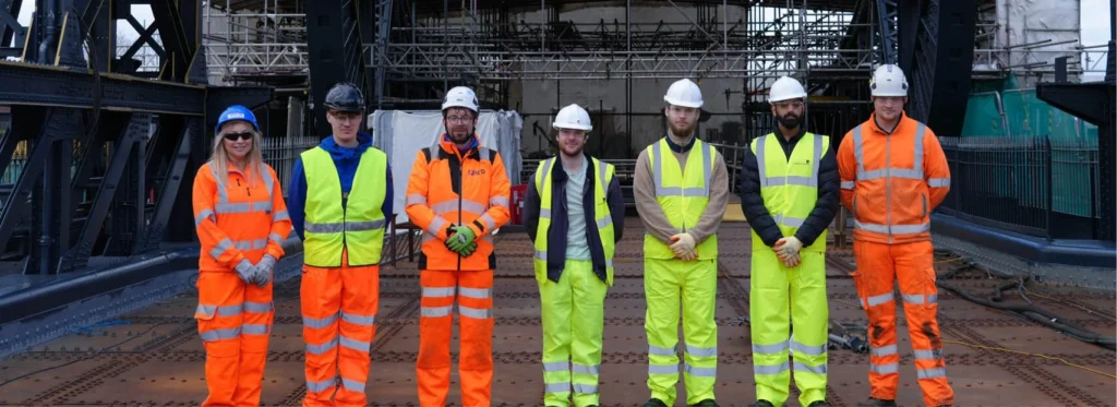 Leeds Civil Engineering students visit Corporation Road Bridge