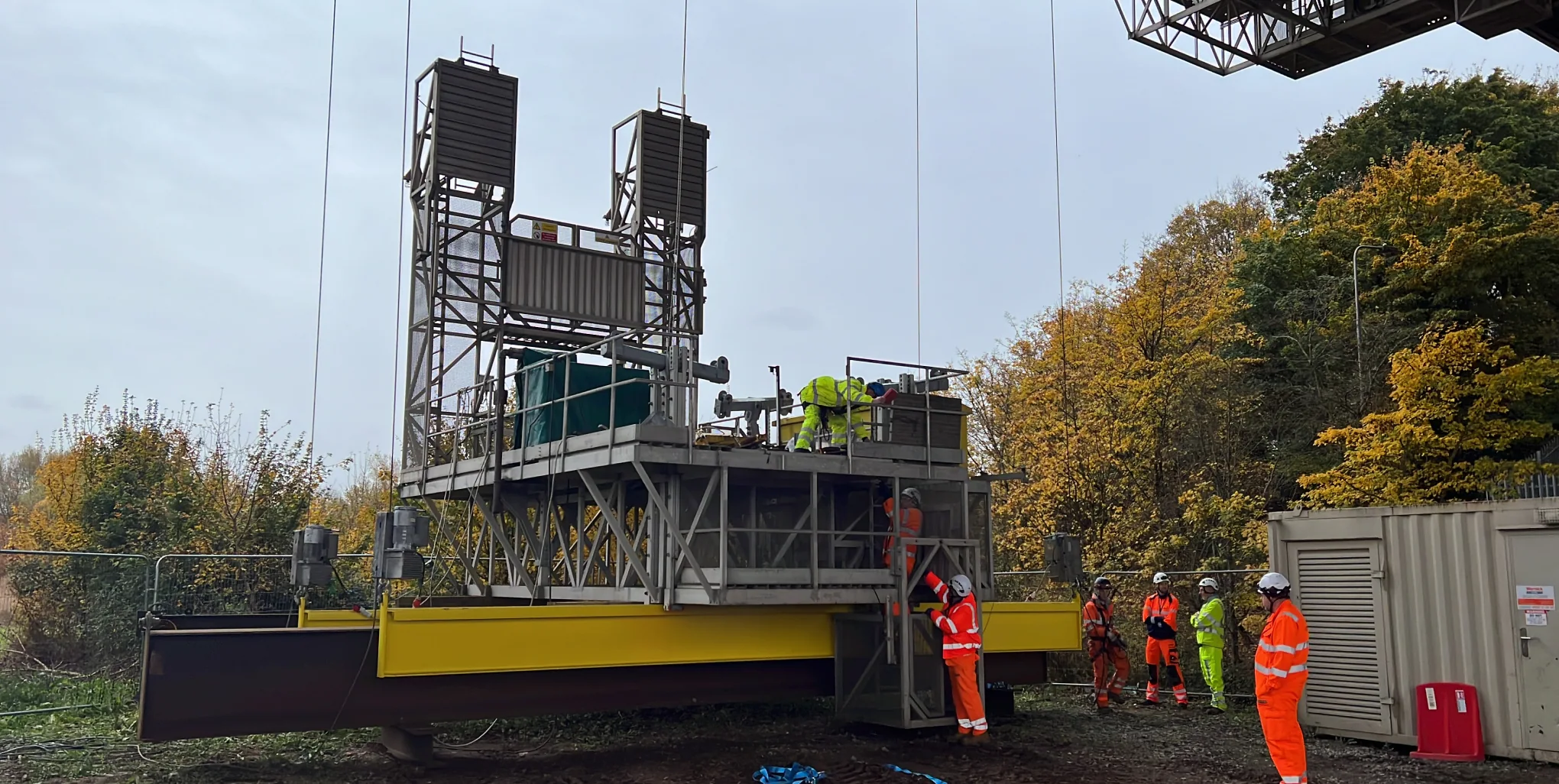 Avonmouth Bridge Gantry Refurbishment