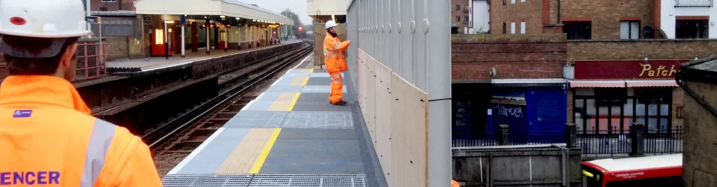 Kingston Rail Bridge installation