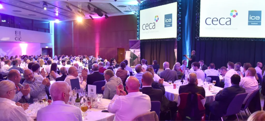 Photo of the Scottish Civil Engineering Awards event